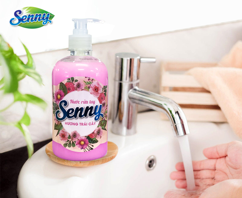 nước rửa tay senny hương trái cây