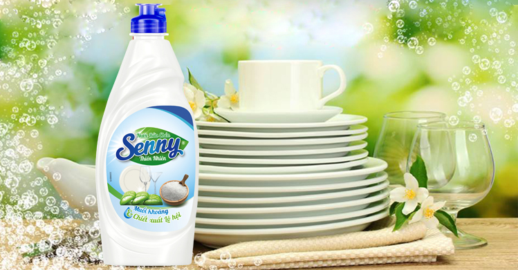 Nước rửa chén Senny: Nước rửa chén an toàn và tiết kiệm