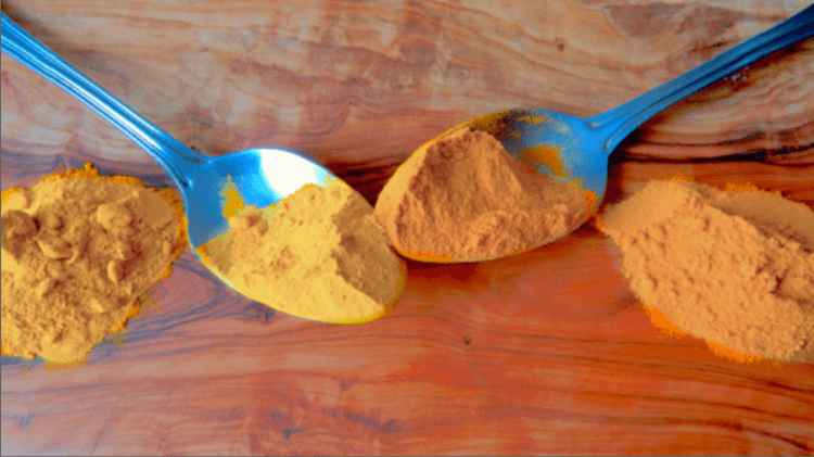 cách phân biệt tinh bột nghệ thật