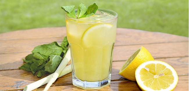 da đẹp dáng xinh với nước chanh sả gừng
