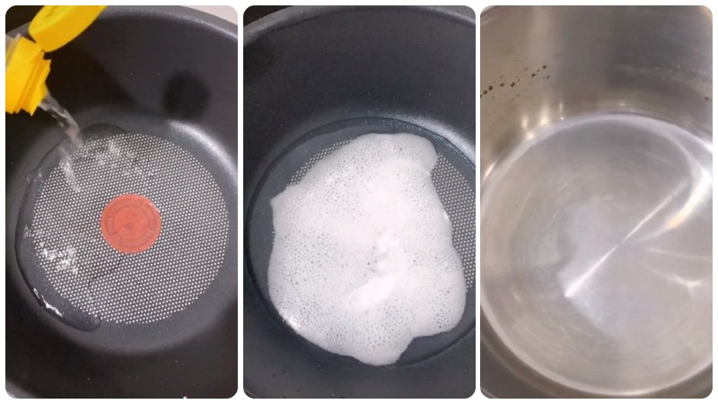 Nấu hỗn hợp và ngâm nồi Nấu hỗn hợp và ngâm nồi