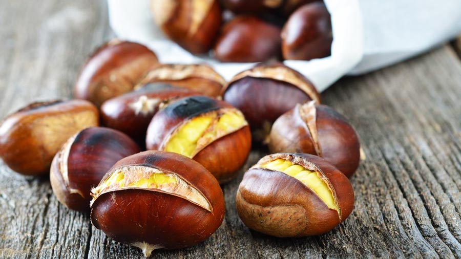rang hạt dẻ rang hạt dẻ