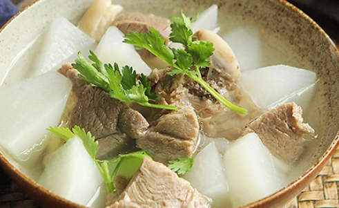 3 món canh từ loại củ là 