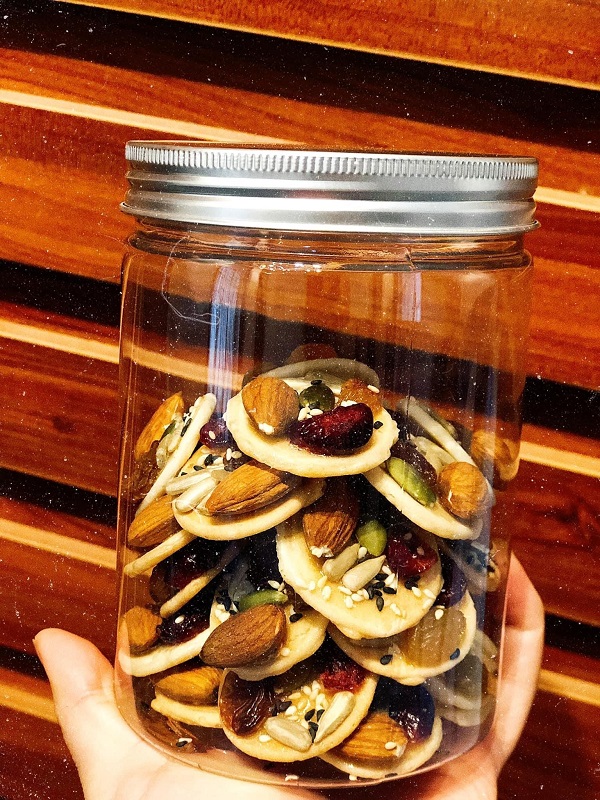 Đổi gió khay mứt Tết với bánh đồng tiền ngũ hạt, vừa ngon vừa bổ dưỡng - 5