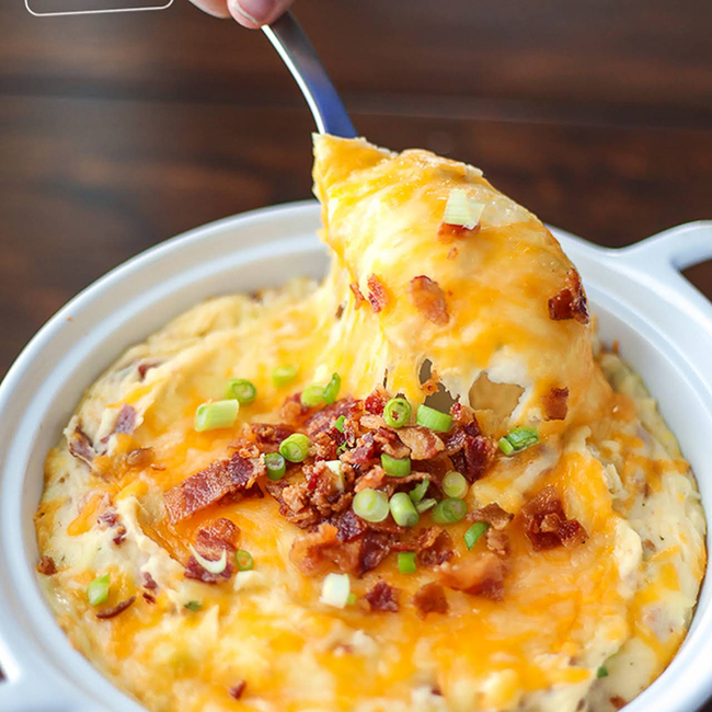 Khoai tây nghiền phủ phô mai