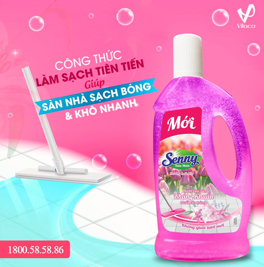 nước lau sàn Senny hương hoa Lily