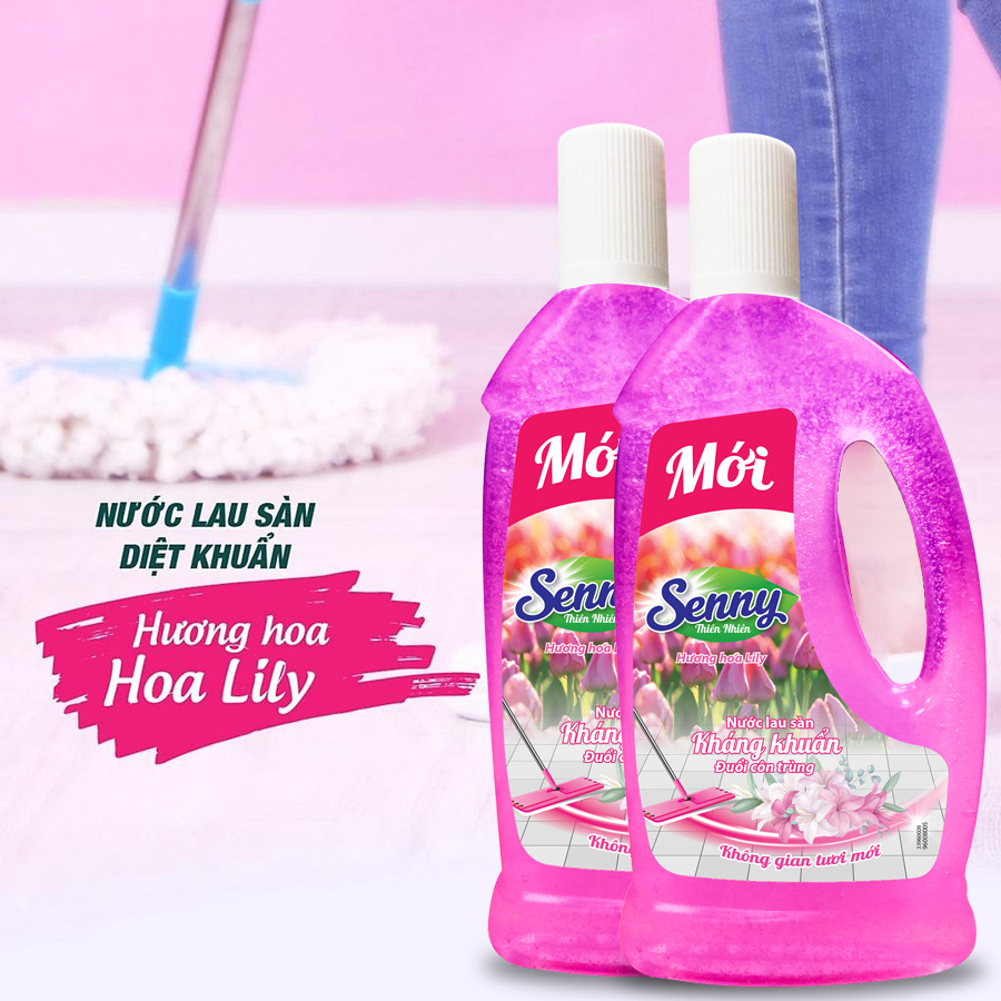 nước lau sàn Senny lily