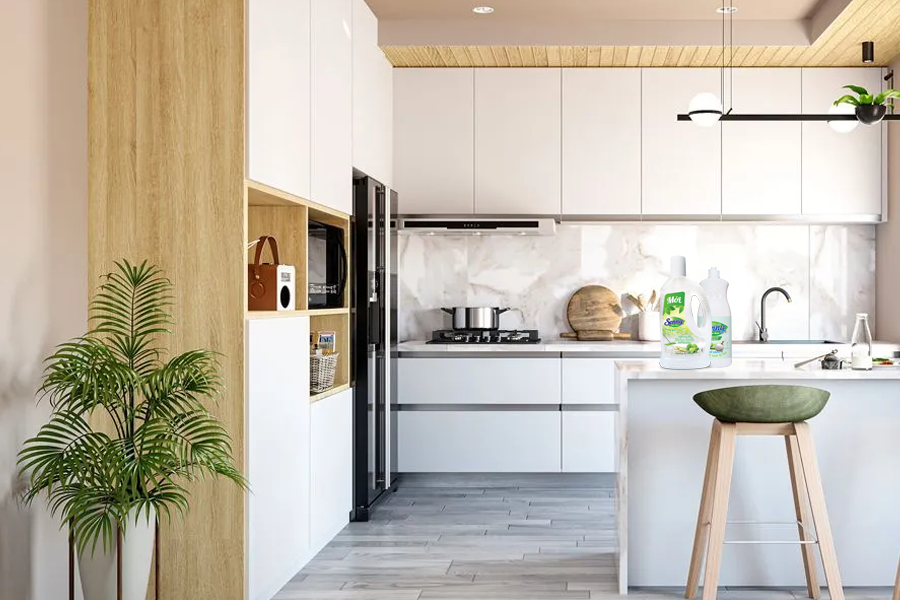 nước lau sàn senny sả chanh