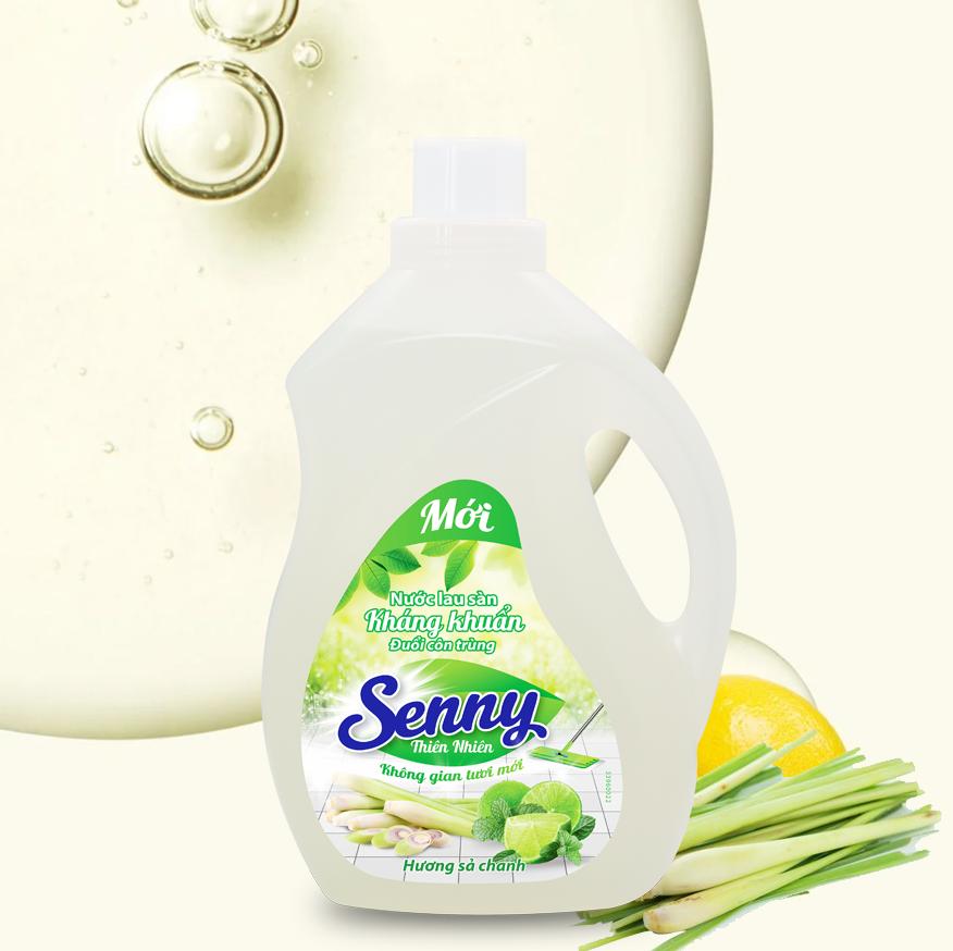 nước lau sàn sả chanh Senny