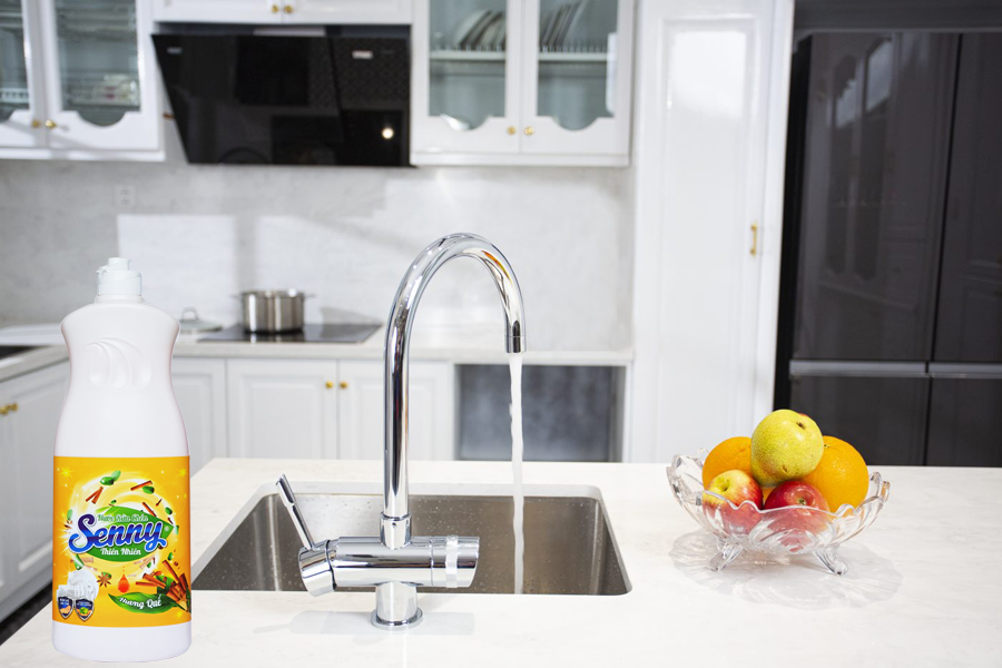 nước rửa chén Senny hương quế