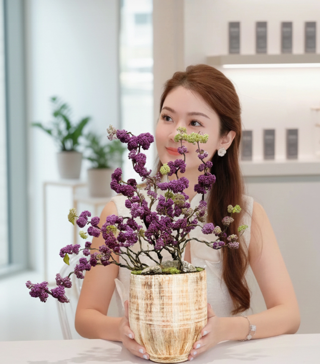 Cây tử châu: Chuỗi ngọc tím mang may mắn và sức sống cho mùa Tết - Ảnh 1.