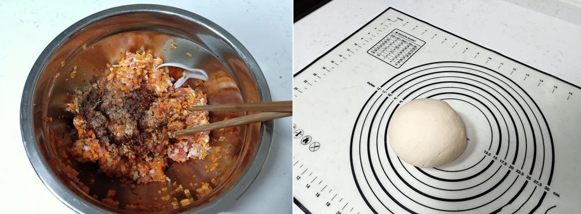 Cách làm bánh bao đơn giản và nhanh nhất - không cần nặn từng chiếc mà vẫn có bánh bao xốp mềm ăn sáng cực ngon! - Ảnh 2.