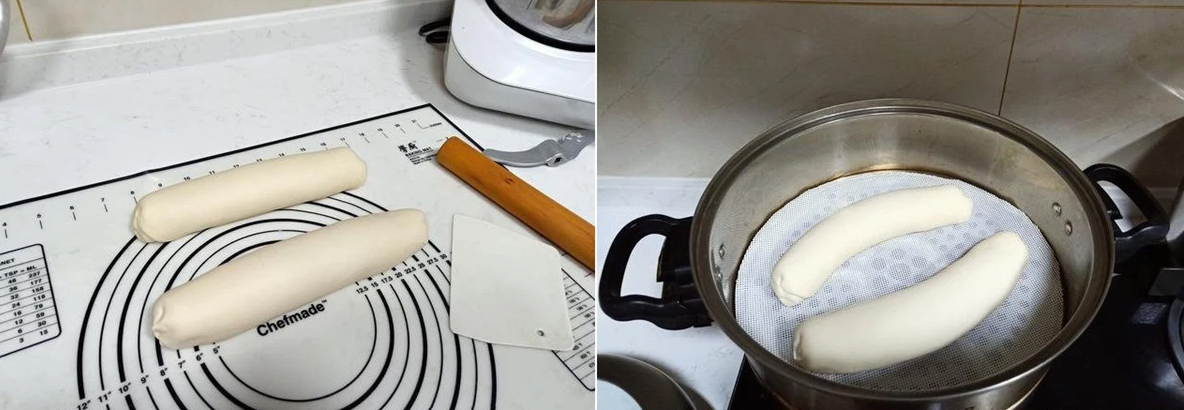 Cách làm bánh bao đơn giản và nhanh nhất - không cần nặn từng chiếc mà vẫn có bánh bao xốp mềm ăn sáng cực ngon! - Ảnh 6.