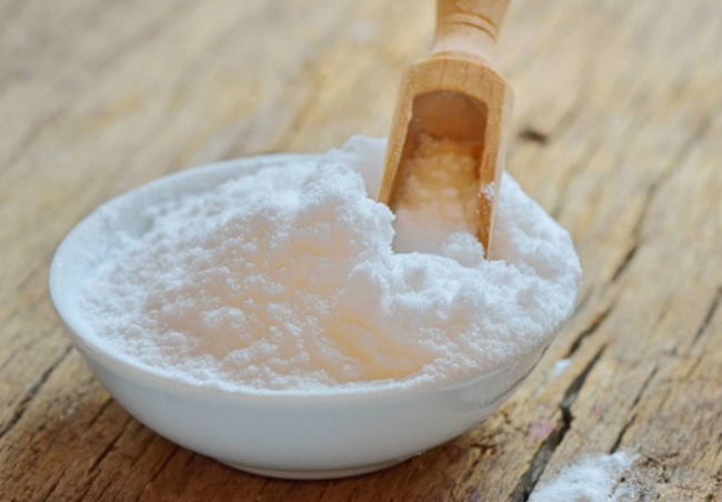 Rửa rau quả với dung dịch backing soda