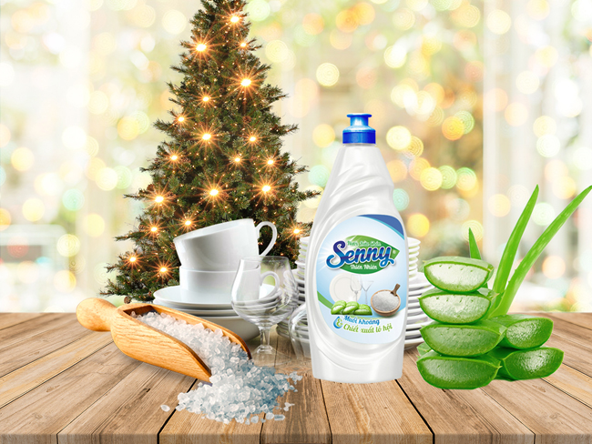 Nước rửa chén thiên nhiên Senny