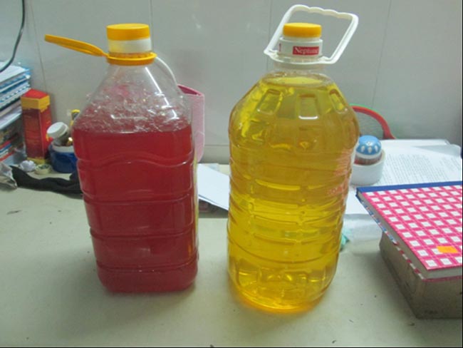 Nước rửa chén không rõ nguồn gốc