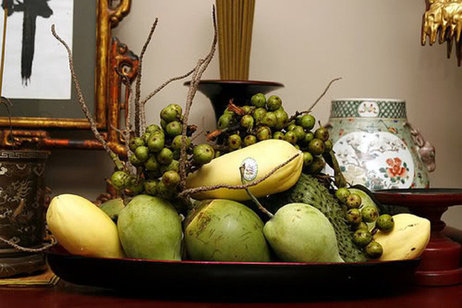 Tết Nguyên đán bày mâm ngũ quả theo phong tục 3 miền