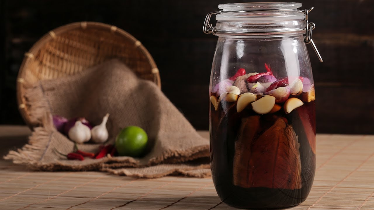 Bắp bò ngâm mắm chua ngọt