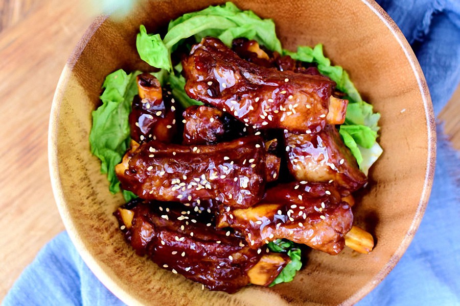 Cùng thưởng thức món sườn xào chua ngọt cùng người phụ nữ yêu thương trong ngày 8/3