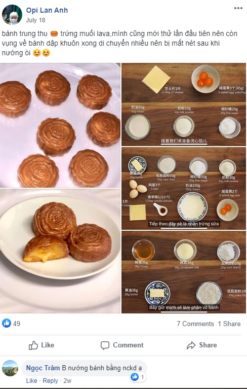 Trend làm bánh trung thu bằng nồi chiên không dầu - Ảnh 9.