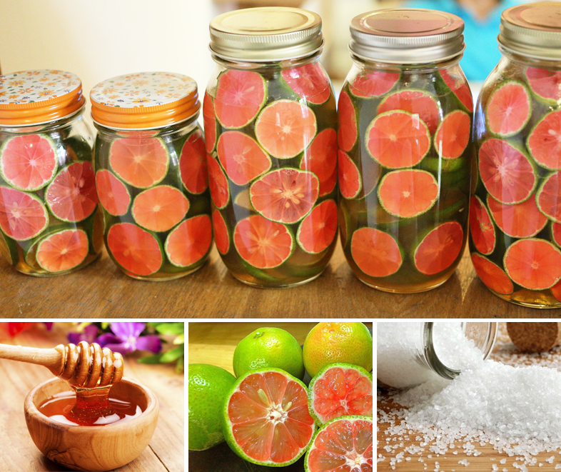 Mật ong ngâm chanh đào, một bài thuốc trị họ tuyệt vời nhất