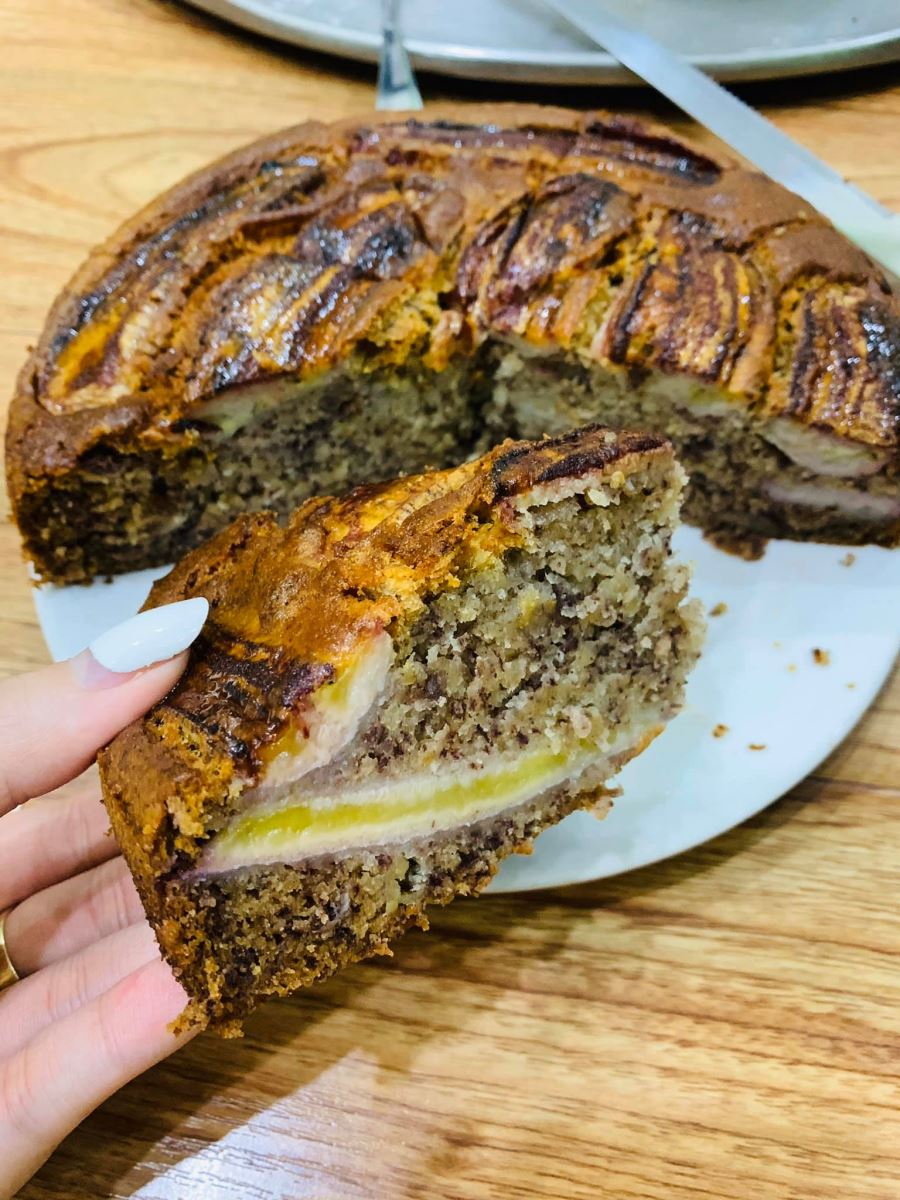 Có một loại bánh ai cũng có thể làm được bằng nồi chiên không dầu bằng cách trộn các nguyên liệu lên và nướng là xong - Ảnh 3.