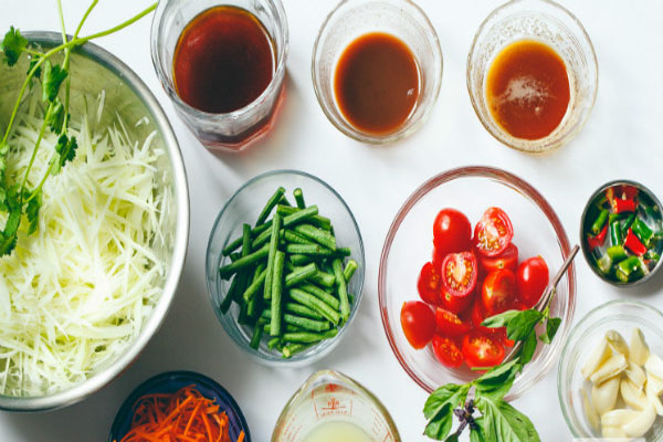 Hình đu đủ xanh