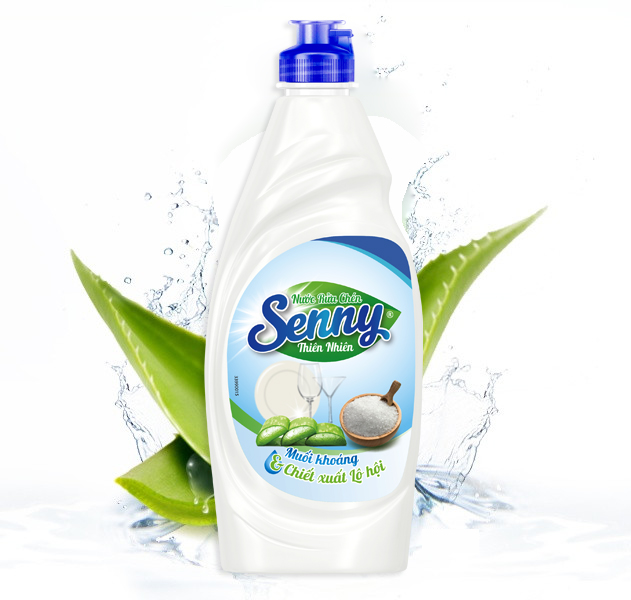 nước rửa chén thiên nhiên lô hội