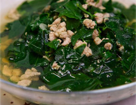 canh rau ngót