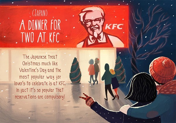 phong tục đón giáng sinh trên thế giới