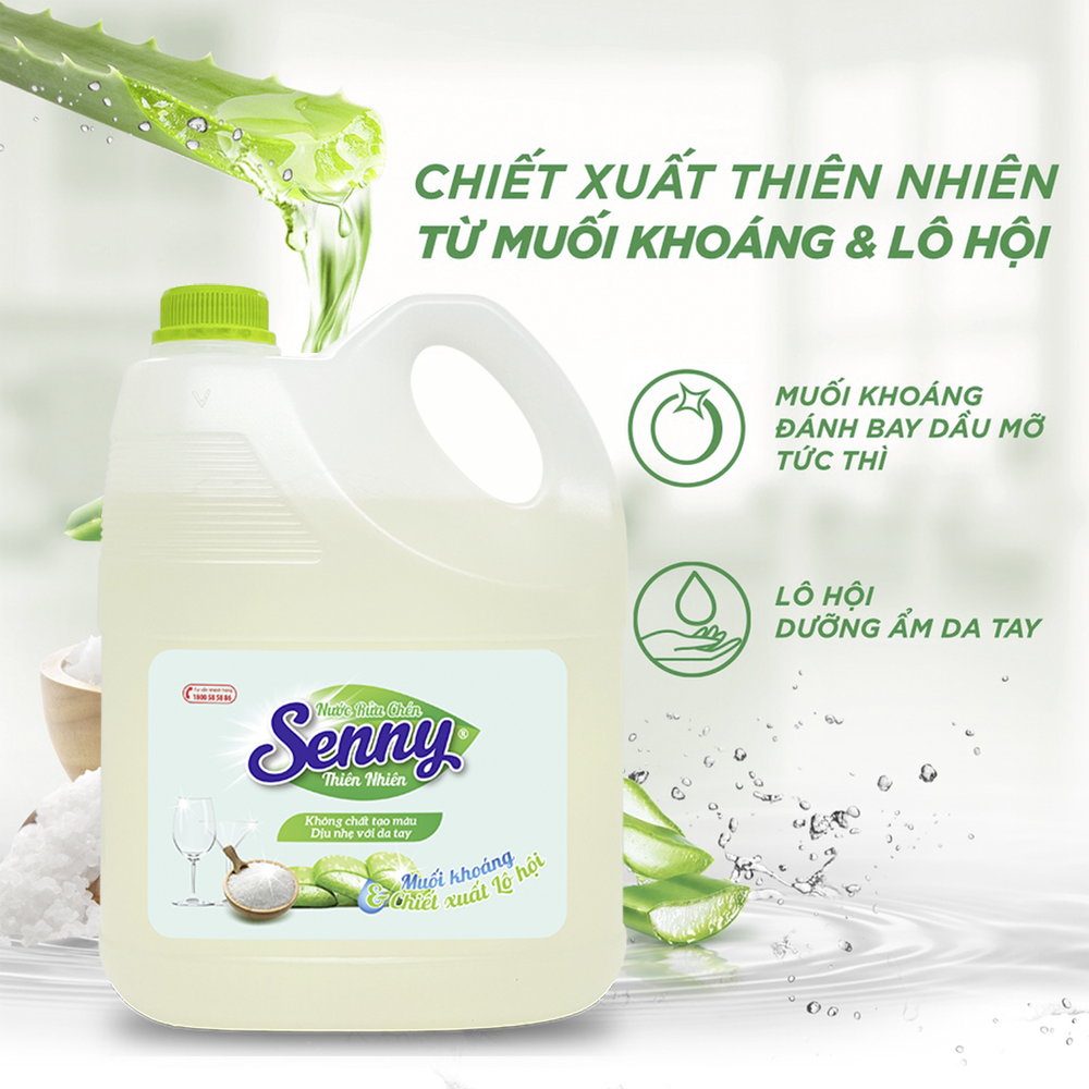 Nước Rửa Chén Senny Lô Hội