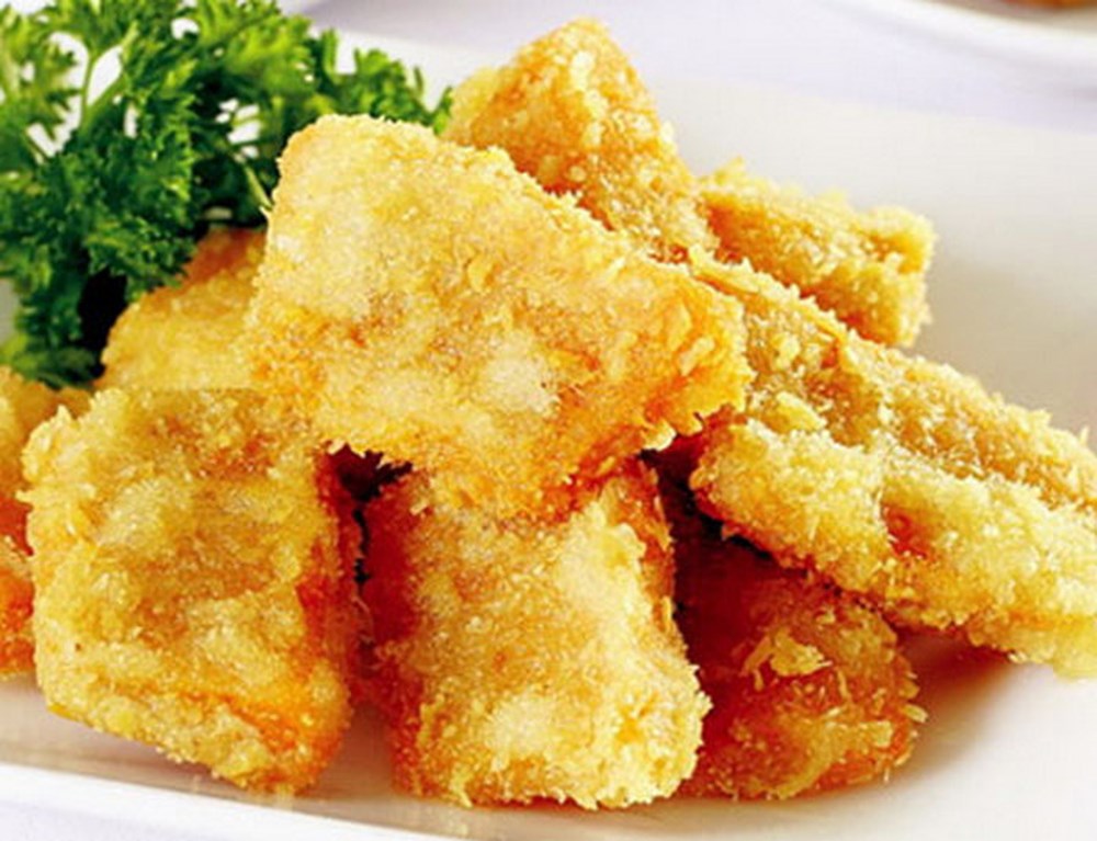 sườn lợn chiên xù