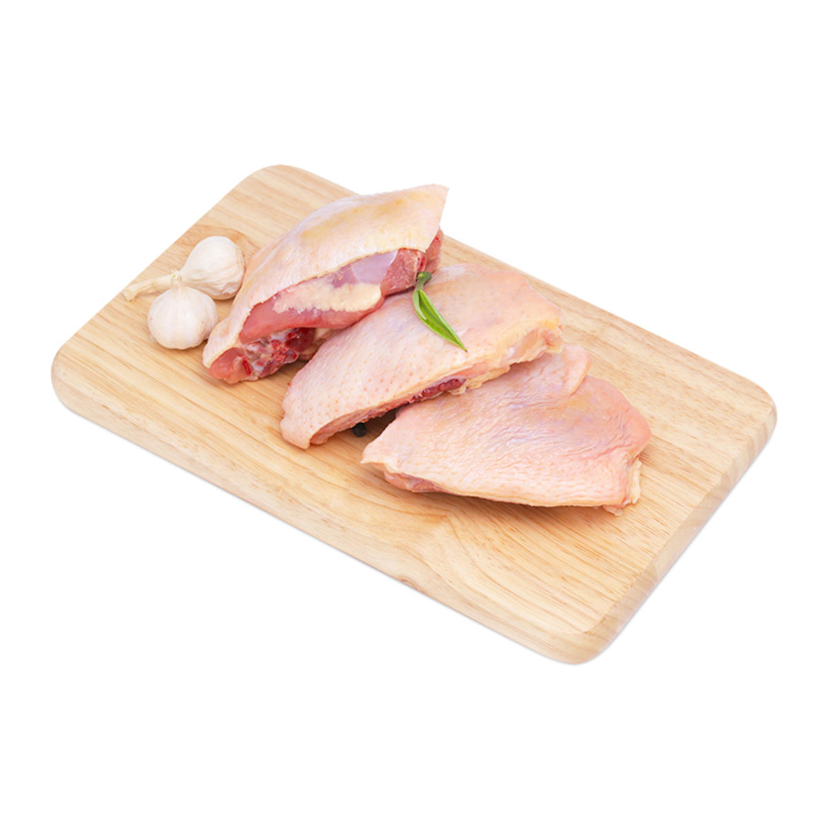 Má đùi hoặc ức gà là nguyên liệu chính để chế biến món ăn "gà chiên mật ong".