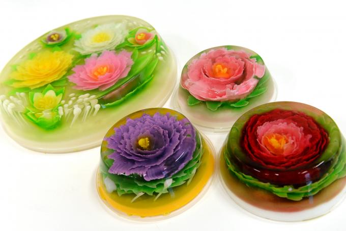 Một sô mẫu thạch 3D cho các mẹ tham khảo.