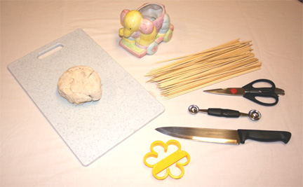 Hướng dẫn làm lẵng hoa trái cây tặng mẹ - 2