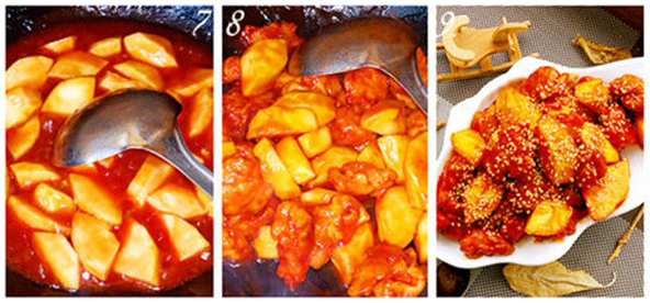 làm gà chua ngọt