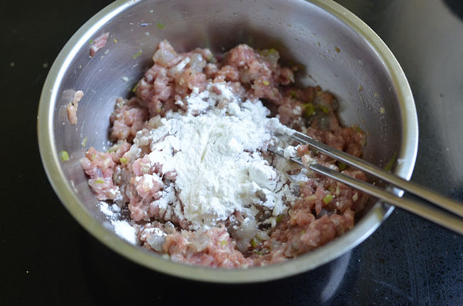 Đậu nhồi thịt