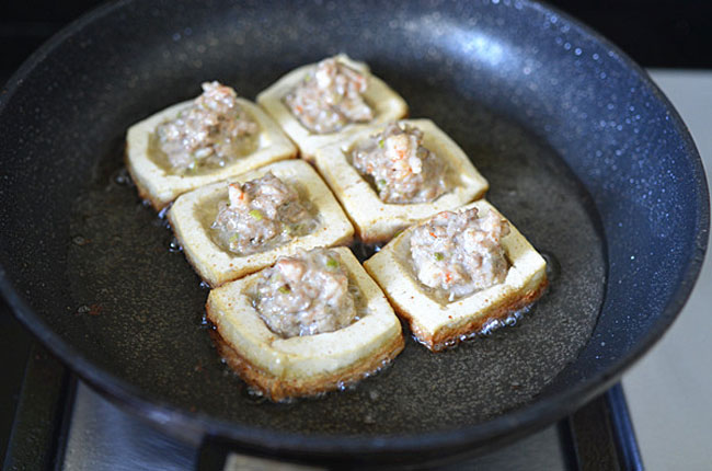 Đậu nhồi thịt