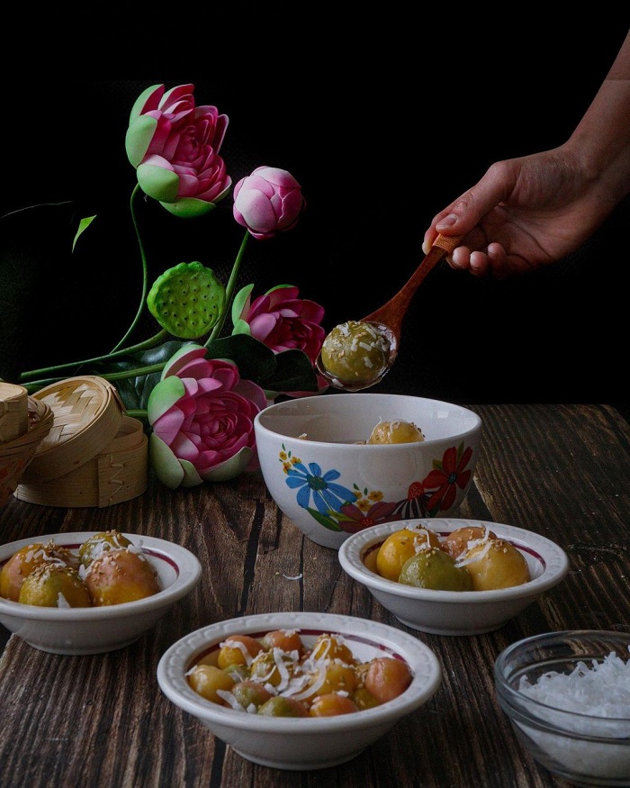 Chè trôi nước là một trong những món chè ngon của 3 miền 