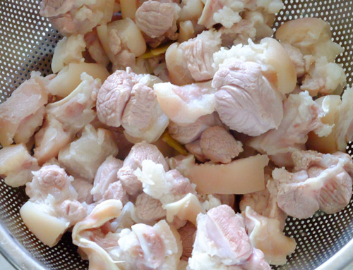 nấu thịt đông thơm ngon