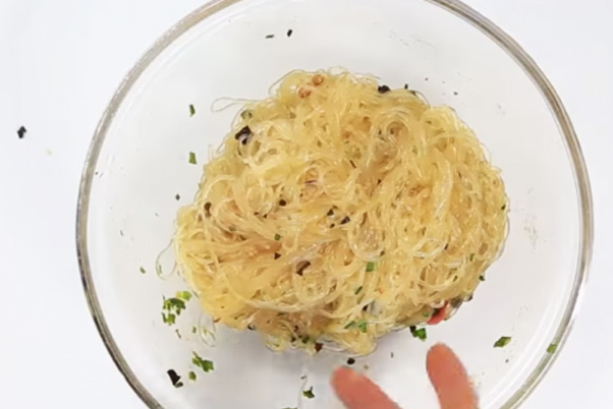 món rong biển chiên giòn