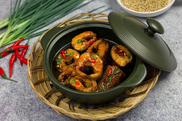 Cá lóc kho tiêu thơm ngon, đậm đà, chuẩn vị Nam Bộ
