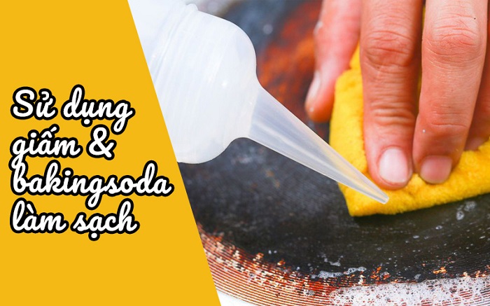 Bỏ túi nhanh bí kíp làm sạch đáy nồi chảo bị cháy
