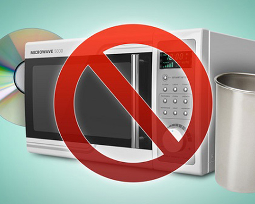 Cẩn thận với những món đồ gây nổ lò vi sóng