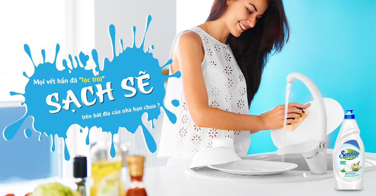 Mọi vết bẩn đã " lạc trôi " sạch sẽ trên bát đĩa của nhà bạn chưa ?
