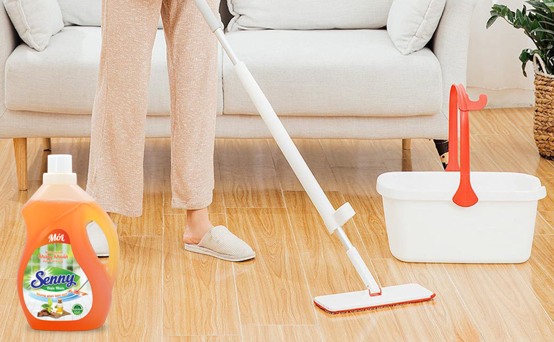 Mách bạn nước lau sàn thiên nhiên diệt khuẩn để phòng ngừa virus corona.