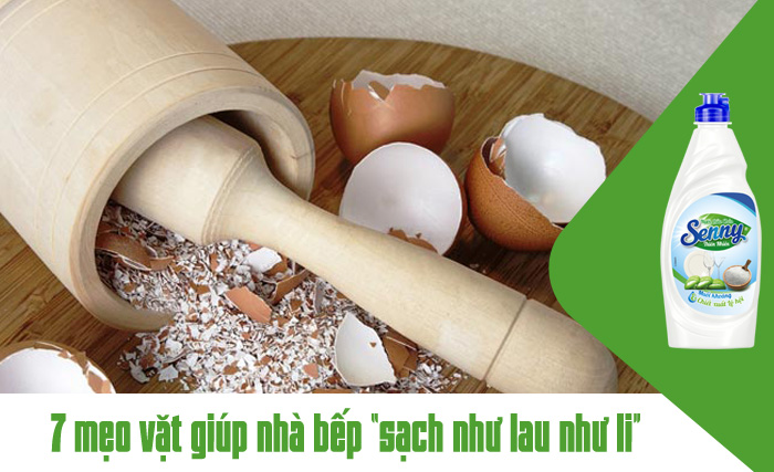 7 mẹo vặt giúp nhà bếp “sạch như lau như li” chỉ trong chớp nhoáng