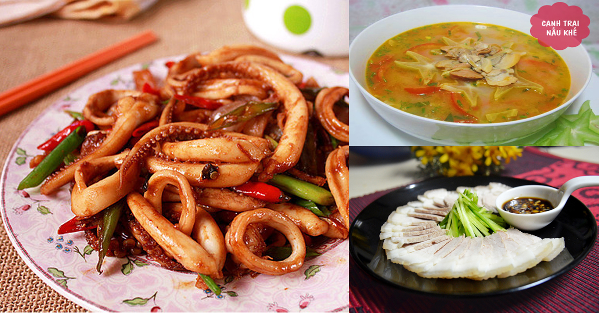 Thực đơn hàng ngày: Bữa cơm ngon miệng nhìn là muốn ăn.