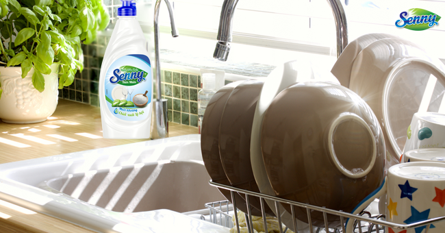 Có Senny, mọi vết bẩn trên bát đĩa đều "lạc trôi"