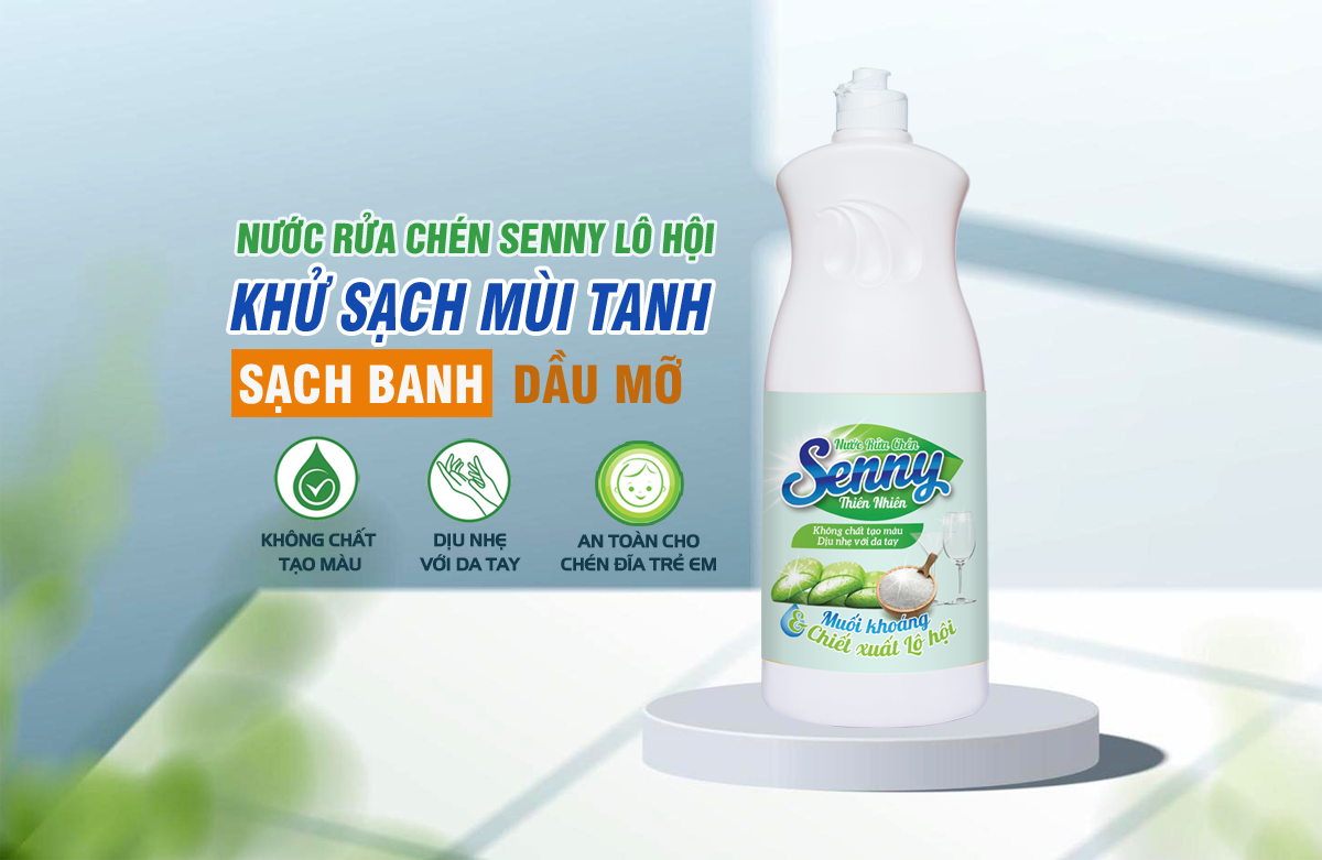 Tuyệt chiêu rửa chén bát mà tay vẫn mềm mướt với Senny lô hội